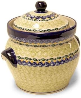 TSM Decorative Fermenting Crock Pot, 5 Liter