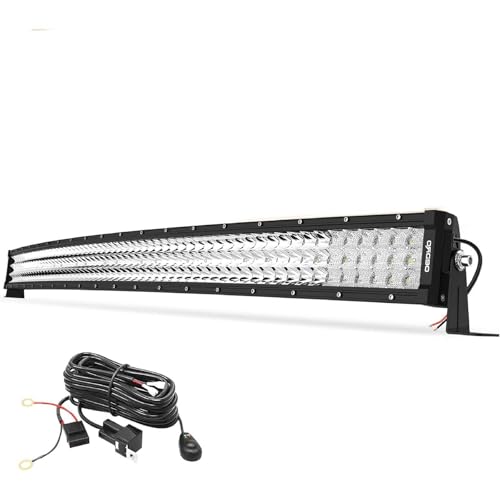 Image of OEDRO 42 Inch LED Light Bar Curved Tri-Row Light Pod Spot Flood Combo 540W
