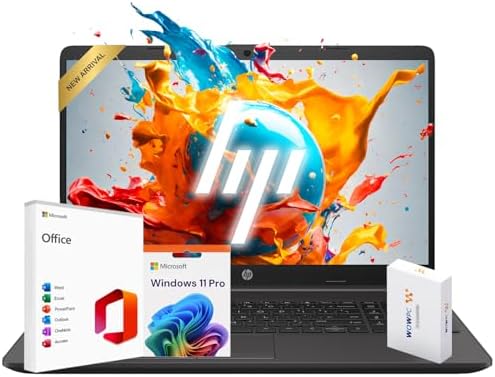 HP 15 Laptop for Home or Work, Windows 11 Pro with Microsoft Offi...