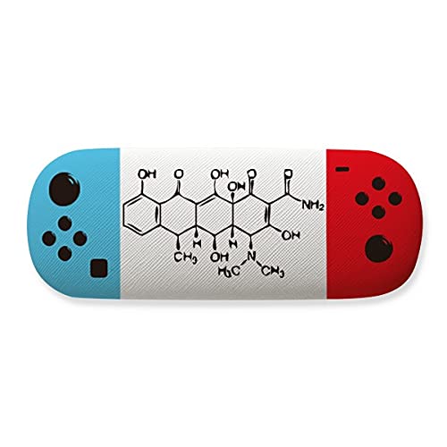 Étui de rangement moléculaire organique protégez vos lunettes de jeu des rayures tenaces