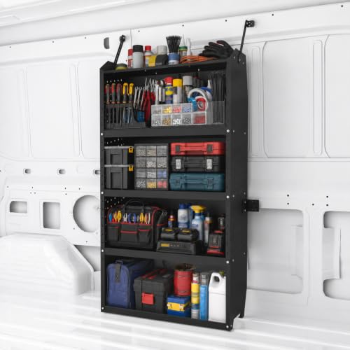 GROPUNTRA Cargo Van Shelving 32" W x 60" H x 13" D Van Storage System