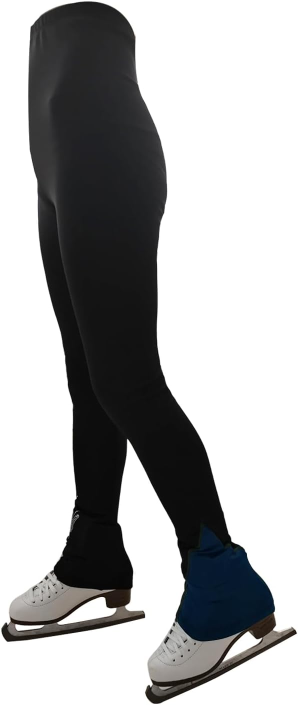 LIUHUO Figure Skating Pants Training Leggings Fleece Suit Girls Comfortable Shiny Colored Diamond