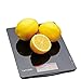 Taylor Pro Balances de Cuisine Numériques, Compactes Ultra Fines Standard Professionnel avec Fonction Tare et Précision, Verre Noir, 5 kg de Capacité