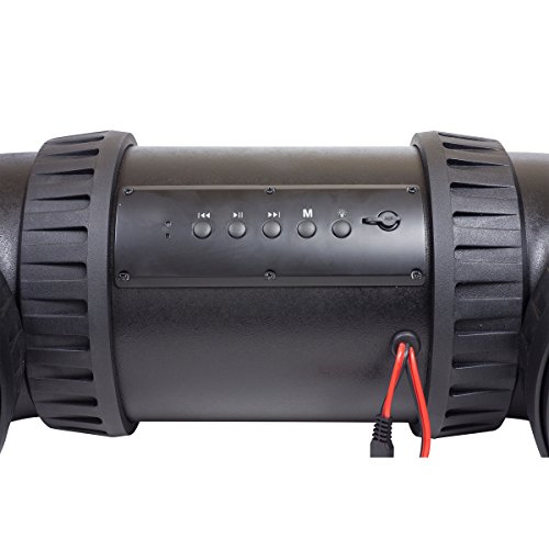Bazooka 6" ATV-Tube Off Road Bluetooth Speaker System (Black)