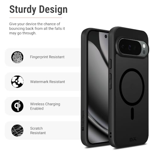 Image of DailyObjects Nimbus 2.0 Magnetic Phone Case Cover Compatible with Google Pixel 10 Pro XL | Wireless Charging Slim Back Cover | 2 Layer Edge Protection & Shockproof