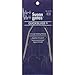 Susan Bates 16-Inch Quicksilver Circular Knitting Needle, 6mm