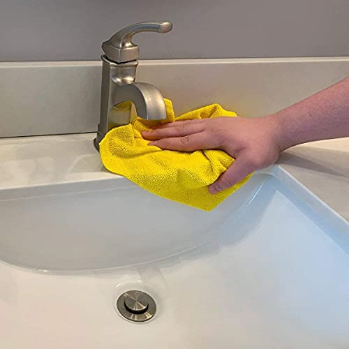 Grab•A•Rag Microfiber Cleaning Cloth, Soft Highly Absorbent Lint-Free Streak-Free Reusable Microfiber Towel Wipes For House, Kitchen, Bathroom, Car, Electronics, Tv Screen, Pack Of 200 (11.7" X 12.3") #TOP4