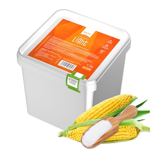 4,5 kg-Box Xucker Light - Erythrit - kalorienfreier Kristallzucker Ersatz als Vegane & zahnfreundliche Zucker Alternative zum Kochen & Backen I Erythrit ohne Stevia I zuckerfrei I kalorienfrei