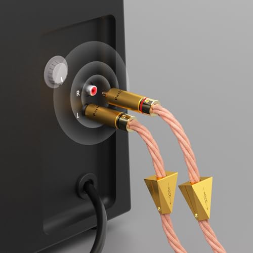 Câble RCA anti-interférence 4x1,5mm² pour caisson de basses et DAC - 4