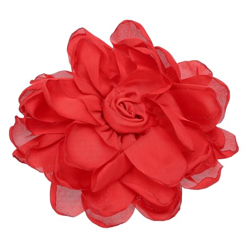 Image of PATIKIL Rose Flower Hair Clips, Fabric Brooch Pins for Women Wedding Party Dance Dress Clothes Accessories Valentine's Day Gifts