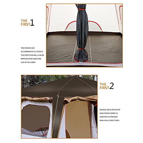 Carpa Pop Up GeRRiT para Camping Familiar 5-8 Personas miniatura 4