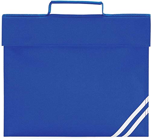 Bolso de asas para hombre Quadra con costuras de alta resistencia en azul royal