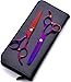 Produktbild PIAOLING Friseurwerkzeug 6Inch Farbe Hundesalon Friseurscheren-Set Hundefriseurschere (Farbe: Lila) Friseure oder Heimgebrauch (Color : Red)