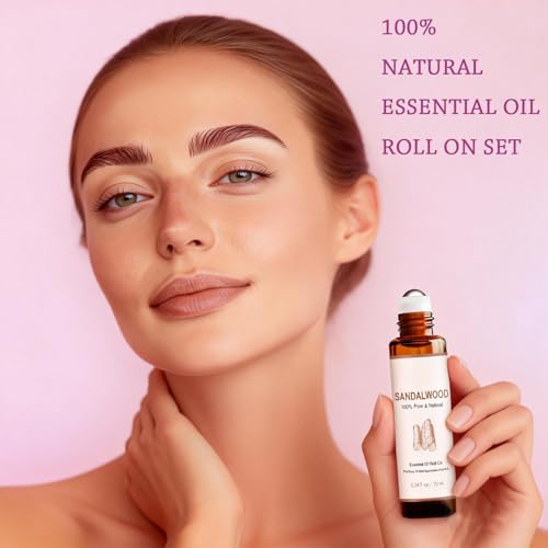 Aromatherapie Ätherische Öle Roll On Set, 3 X 10ml Gebrauchsfertige Natürliche Vorgetrübte Ätherische Ölmischung Wellness Kleinigkeiten Geschenkset Für Frauen Zur Hautpflege Und Für Den Heimgebrauch