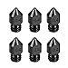 TUZUK Outil en acier trempé Buses MK8 pointues résistantes à l'usure haute température Imprimante 3D 0,4 mm/1,75 mm Compatible avec Makerbot, Creality CR-10 All Metal Hotend, Ender 3 / Ender3 pro (6)