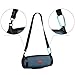 Oriolus Silicone Case for JBL Charge 4 Bluetooth Speaker with Shoulder Strap and Carabiner (Black)