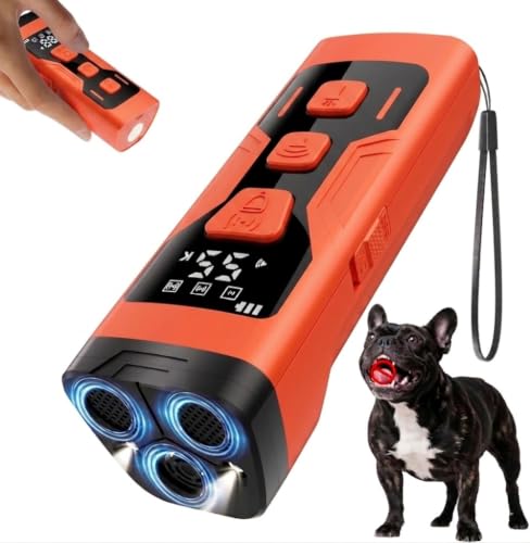 Image of Anti Barking Device for Dogs, 3X Ultrasonic Dog Bark Deterrent Devices, 65ft Safer Alternatives to Bark Collars