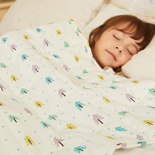 Hiseeme Kids Weighted Blanket (41"x60", 7lbs) Cooling