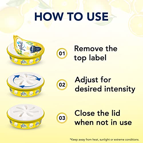 Glade Gel Air Freshener - 75 g (Lemon)