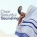 Nana Gifts Authentic Ram Horn Shofar from Israel, Clear Sound, Polished, 10''-12''
