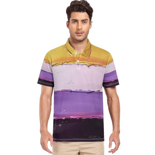 Polo de golf respirant GuoChe : évacuez l'humidité avec style non binaire LGBT