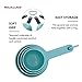 KitchenAid Measuring Cups, Set Of 4, Aqua Sky