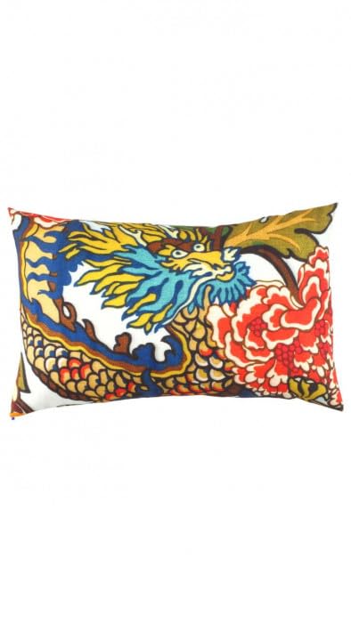 PASARGAD Turkish Fine Silk Dragon Pillow 16X24