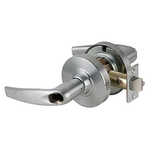 Schlage Commercial ND92BDATH626 ND Series Grade 1 Cylindrical Lock, Entry Vandlguard, Athens Lever Design, Satin Chrome Finish