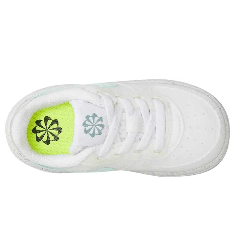 Nike Toddler's Force 1 Crater White/Copa-RiftBlue-Volt (DH4089 100) - 84
