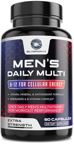 Multivitamin for Men - Vitamin A, C, D, E, Zinc, Calcium, Multivitamins for Immune Health Support, Vitamin B12, Men’s Daily Multivitamin Supplement Capsules, Non-GMO Mens Multi Vitamins - 60 Capsules Multivitamin for Men - Vitamin A, C, D, E, Zinc, Calcium, Multivitamins for Immune Health Support, Vitamin B12, Men’s Daily Multivitamin Supplement Capsules, Non-GMO Mens Multi Vitamins - 60 Capsules