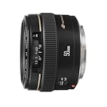 Canon EF 50mm f/1.4 USM Standard and Medium Telephoto Lens for Canon SLR Cameras, Fixed