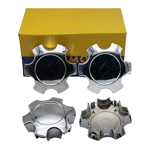 HODEE 4PCS Wheel Center Caps Fit for 2003-2006 Toyota Tundra Sequoia 2003-2007 - 6 Lug Center Cap Hubcap Set - Electroplated Chrome Plated Hub Cap Replaces OE:42603-AF030