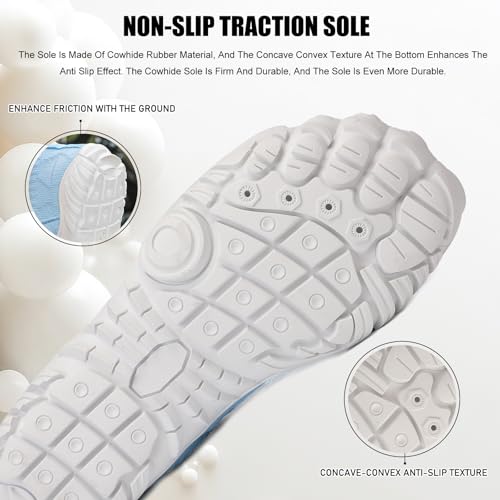 Hiking Barefoot Women's Water Shoes Athletic Workout Gym Footwear Beach Swim Shoes for Men Zero Drop Wide Toe Box Minimalist Sneakers Comfortable Outdoor Running Shoe4