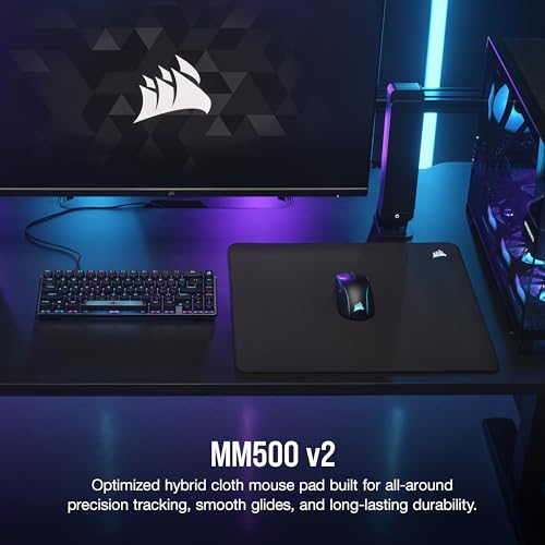 Corsair MM500 v2 Hybrid Cloth Gaming