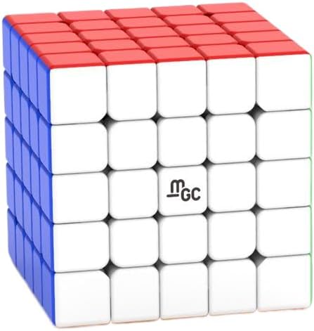 Speed Cube, YJ MGC 5x5 Magic Cube Profession Magnetic Fast Cube Stickerless Turns Quicker 3D Puzzle Toys for Speed Cube Enthusiasts
