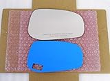 New Replacement Mirror Glass with FULL SIZE ADHESIVE for 2004 - 2006 Volvo S60 S80 V70 Passenger Side View Right RH