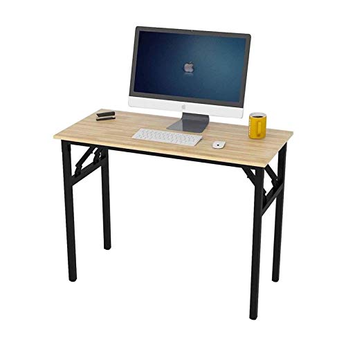 Klappbarer Computertisch Home-Office-Tisch Klappbarer Studiertisch für Studenten, die Schreibtisch-PC-Laptop-Gaming-Workstation-Möbelset