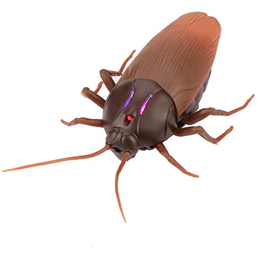 Preisvergleich Produktbild Infrarot Fernbedienung Gefälschte Kakerlake Spielzeug Elektrische Steuerung Simulation Kakerlaken Aussehen Real RC Streich Spielzeug Tier Insekten Witz Trick Bugs Für Party Halloween Weihnachten,Braun