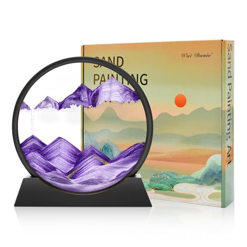 Décoration relaxante de bureau en sable mouvant 3D | Idée cadeau design