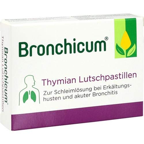 Preisvergleich Produktbild BRONCHICUM Thymian Lutschpastillen 20St.
