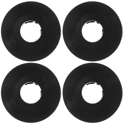 Kichvoe 4 Bujes Generales de Caucho Nitrilo para Tanque de Cortacésped, Repuesto Compatible Cortacésped Eléctrico y Tractor de Jardín, Color Negro, Accesorios para Mantenimiento