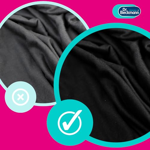 Dr. Beckmann Intensiv-Schwarz Tücher | Für intensives schwarz und glatte Fasern | 6 Tücher