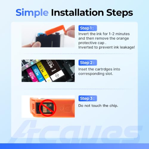 Image of 923XL Ink Cartridges for HP 923 Ink Cartridges With Chip 4-Pack 6C3Y6LN