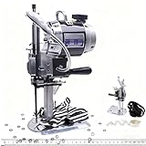 ❤【Éclairage LED 360° & Conception Ergonomique】 La machine de coupe verticale à couteau droit dispose d'un éclairage LED 360°, garantissant une visibilité optimale pour les travaux détaillés, de nuit ou en lumière faible. Son interrupteur interne est facile d'accès. Une garde de sécurité intégrée protège l'utilisateur. Le système d'huilage étanche prévient les taches et simplifie l'entretien.