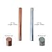 HWYEE 2PCS 99.995% Pure Copper Zinc Rods 3/8