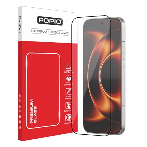 Image of POPIO Military-Grade Gorilla Tempered Glass for Xiaomi 17 Ultra / 17 Pro Max | 9H Hardness, Edge-to-Edge, Bubble-Free
