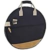 Tama PowerPad Design TCB22BK Cymbal Bag 22 Inches Black + Keepdrum Drumsticks #2