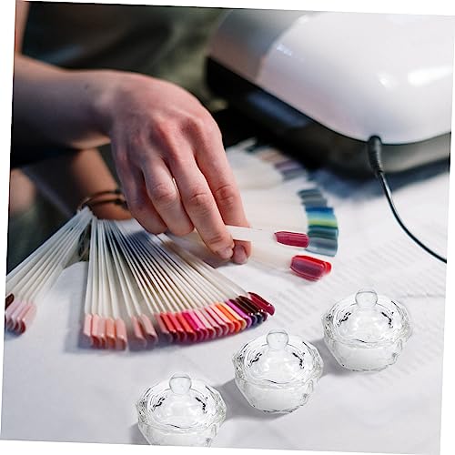 Cuenco para manicura Nail Art con tapa miniatura 2
