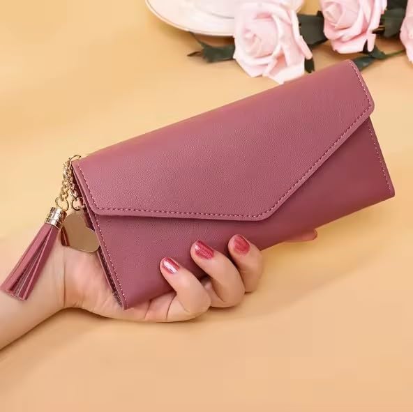 Women's Long Zipper Wallet - Large Capacity - Multi Card Holder3