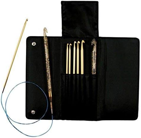 Addi Crochet Hook Set, Metal, Gold, 3.5